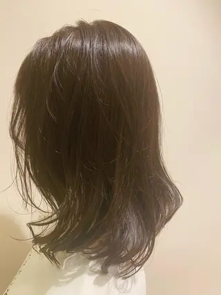 ミディアム カラー 🌹艶髪カラー🌹 津田晴加【西荻窪】のヘアスタイル