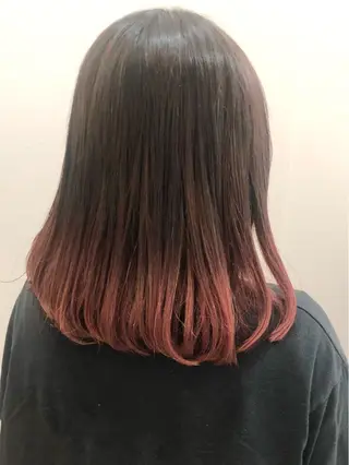 セミロング 艶髪職人 山本隼正のヘアスタイル