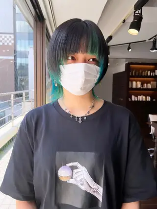 ショート カラー nendo_hair所属・ハイトーン/ボブ 🎀sonokaのヘアスタイル