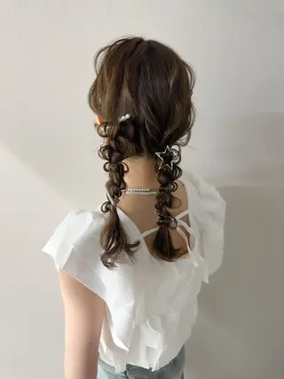 セミロング ヘアアレンジ autre所属・大久保 ひでなりのヘアスタイル