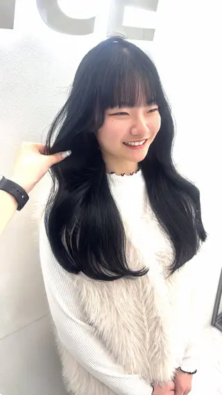 セミロング カラー 🎀愛されgirly ヘア🫧Ayakaのヘアスタイル