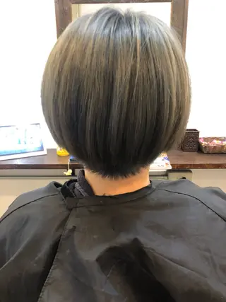 ショート マンツーマン施術 ISSHKIのヘアスタイル