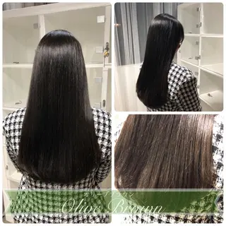 ロング カラー レイヤー/髪質改善/ 美髪矯正/手塚凌のヘアスタイル