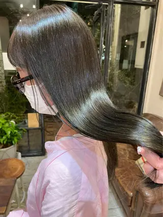 ロング ダメージレス美容師 🌱水島侑理のヘアスタイル