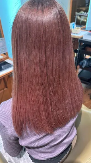 セミロング カラー ANY mikuのヘアスタイル