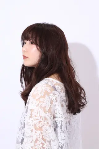 セミロング 渡邊 碧里のヘアスタイル