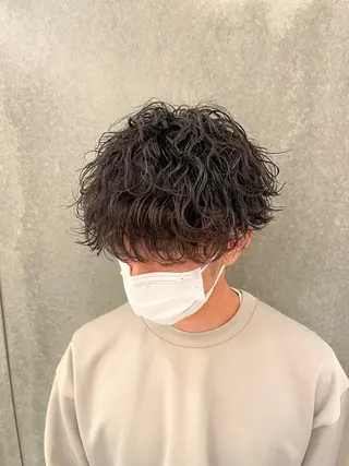 ショート パーマ メンズ 瀧野 翔吾【メンズ特化】のヘアスタイル