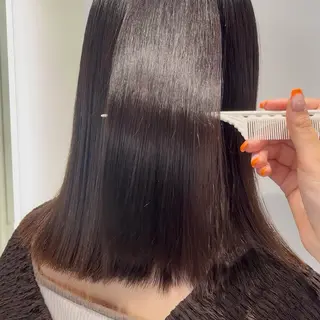 セミロング Sakura /ボブ / 縮毛矯正のヘアスタイル