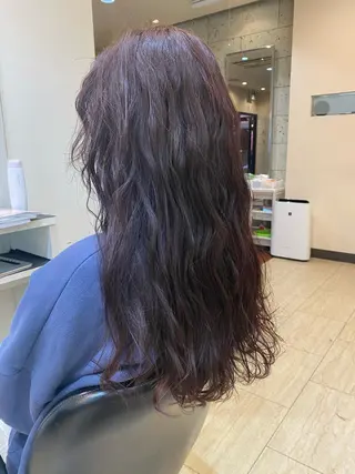 セミロング カラー wa daのヘアスタイル