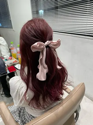 ロング カラー loely 💞miyuのヘアスタイル