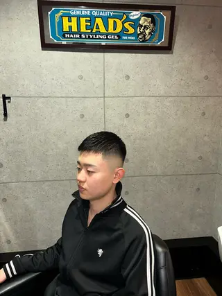 ショート 加藤 直輝のヘアスタイル