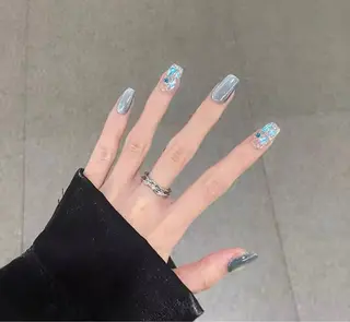 ネイル 長さ出し専門パーツ jenniferのネイルデザイン