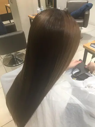 ロング Emerge渋谷店　［エマージュ］所属・美髪縮毛矯正No1 toshiのヘアスタイル