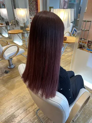 カラー 山本 瑠華のヘアスタイル