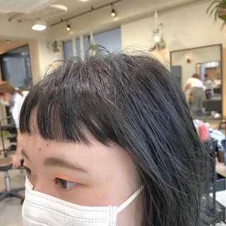 ミディアム カラー ヘアアレンジ tane.所属・【ダメージレス施術】 【透明感】北村 拓也のヘアスタイル