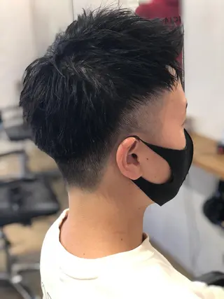 ショート メンズ メンズ特化/パーマ /フェード/洋輔のヘアスタイル