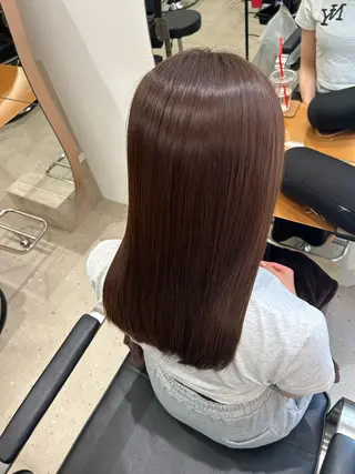 セミロング 美髪職人/山村 貫太/髪質改善のヘアスタイル