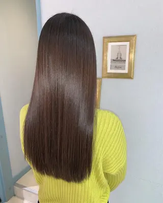 ロング レイヤーカット/ 顔周り 五島巨幹のヘアスタイル