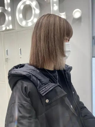 ミディアム hair salon dot.tokyo color所属・MANAMI 🥀ウルフカットのヘアスタイル