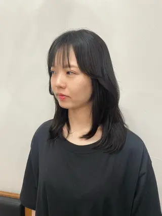 セミロング NiL所属・藤浪 駿のヘアスタイル