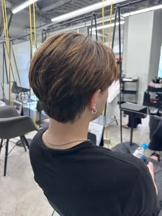 ショート パーマ メンズ メンズカット/パーマ 😎ともか😎のヘアスタイル