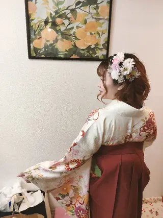 ヘアアレンジ HempBeauty 浅野アサミのヘアスタイル