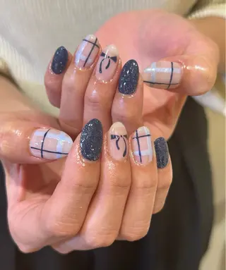 ネイル Mana  🫧 パラジェル⌇自由が丘のネイルデザイン