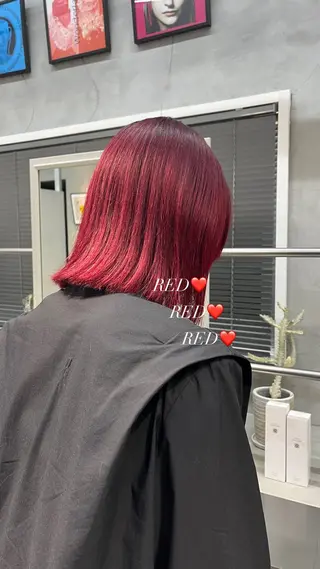 ミディアム カラー libuR total beauty salon所属・エクシアホワイト 碧南店りりかのその他イメージ