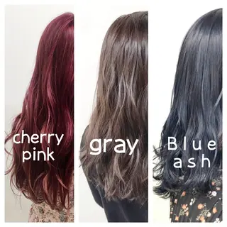 ロング カラー ♡透け感カラー 大賀哲平♡のヘアスタイル