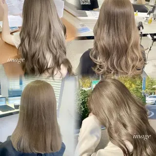 カラー ヘアアレンジ 🫧柔らか透明感🫧 大人っぽヘア🫧のヘアスタイル