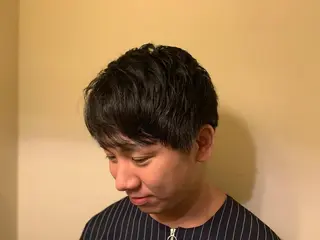 ショート カラー メンズ HIROGINZA ヒロ銀座 青山所属・マツオ リュウホウ🐉のヘアスタイル