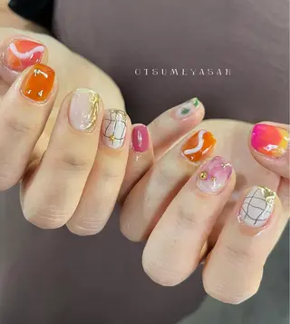 ネイル otsumeyasan所属・わたなべ ちかのネイルデザイン