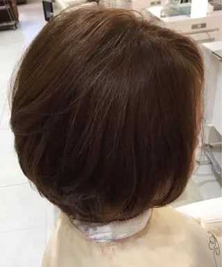 ショート カラー ヘアアレンジ 山北 咲子のヘアスタイル