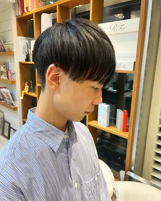 メンズ ゆもとまひろ🫧 渋谷/メンズパーマのヘアスタイル