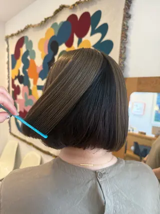 ミディアム BELLEEQUIPE所属・山口 ゆいのヘアスタイル