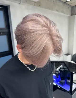 カラー メンズ 🌷ハイトーン特化 美容師🌷のヘアスタイル