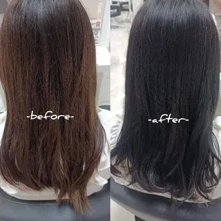 ロング 【縮毛矯正/レディー スカット】美涼🎀のヘアスタイル