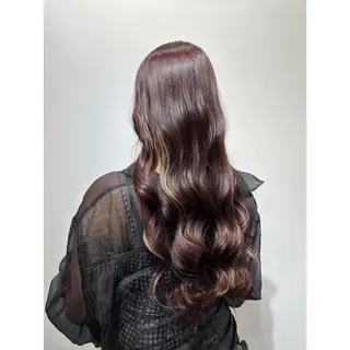 ロング 韓国ヘア×ハイトーン AYA💫のヘアスタイル