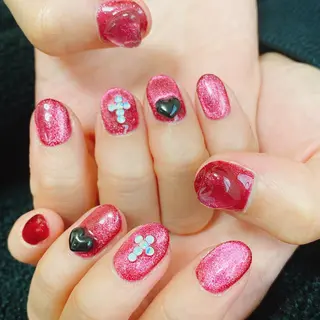 ネイル I_p4ce所属・I_p4ce 🍊あい🍊のネイルデザイン