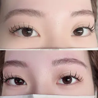 マツエク・マツパ Uni lash MAIKAのマツエク・マツパデザイン