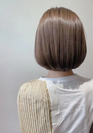 ショート カラー 髪質改善特化 ミサワコウキのヘアスタイル