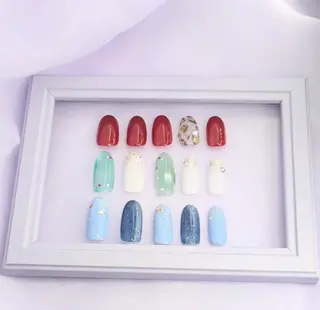 ネイル La Belle Vie所属・imaichise 🧡💜推しネイルのネイルデザイン