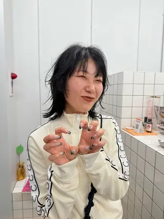 ミディアム カラー 関 京磨のヘアスタイル