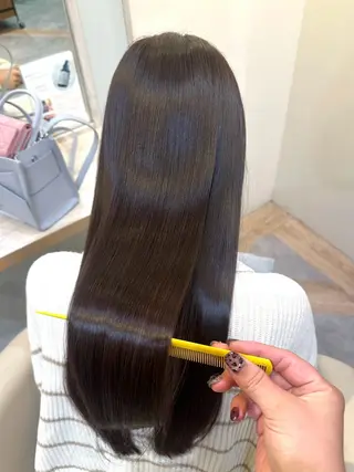 ロング 髪質改善/縮毛矯正 🌻momokaのヘアスタイル