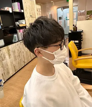 ショート メンズ 菊地　智 【LAZO】千歳船橋のヘアスタイル