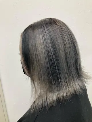 ミディアム カラー 新田龍之輔 →メンズ／派手髪のヘアスタイル