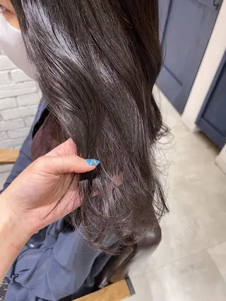 セミロング カラー 🌿ニュアンス/髪質 改善🌿Fukudaのヘアスタイル