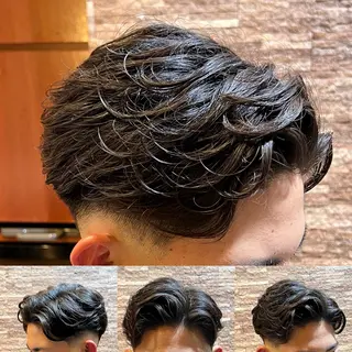 パーマ メンズ ヘアモードキクチ銀座店所属・💈藤崎 虎之介💈のヘアスタイル