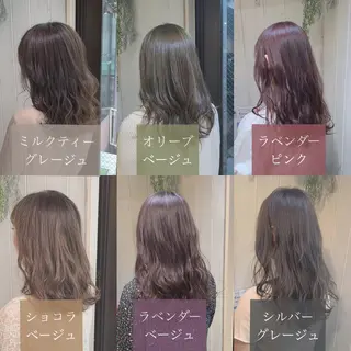 セミロング カラー 韓国ヘア🤍顔周り/ 髪質改善✨/林遼一郎のヘアスタイル