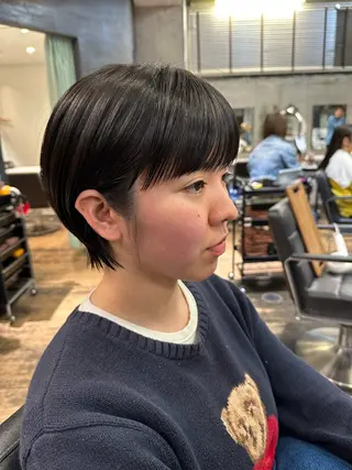 ショート ROBBY表参道所属・木村【似合わせ ショート】無料✨のヘアスタイル